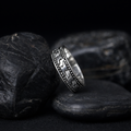 Tribal Motif 925 Sterling Silver Ring